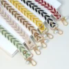 Crossbody mobile phone lanyard adjustable neckband strap rope universal clip womens pearl  hanging ornament