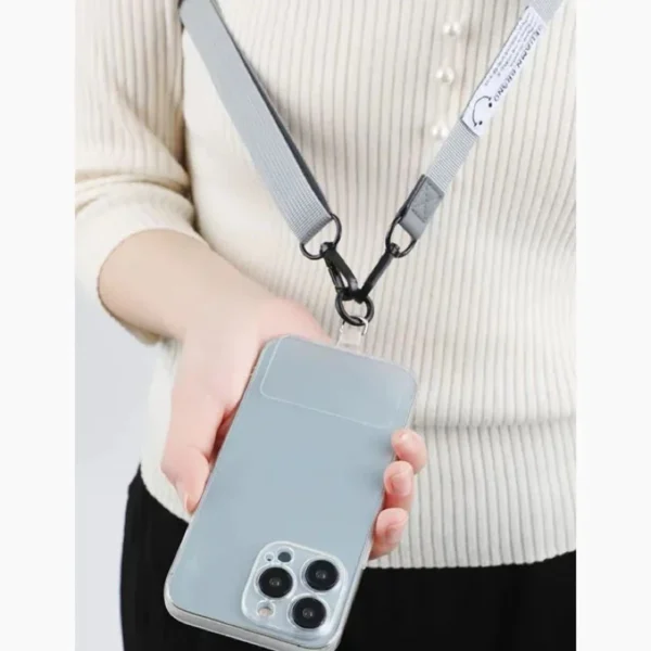 my-11134207-7rasm-m2aw98n1qjofd3.webp Phone Lanyard Universal Crossbody Patch Phone Lanyards Adjustable Phone Strap for iPhone Case ID Badges Smartphones