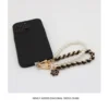my-11134207-820l7-mearfyb1pyird0.webp Mobile Phone Case Accessories Double Chains With Pearls Wrist Strap Luxury Phone Leather Chains