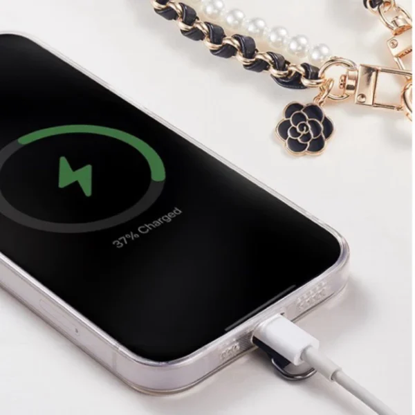 my-11134207-820lh-mearikguwhs30c.webp Mobile Phone Case Accessories Double Chains With Pearls Wrist Strap Luxury Phone Leather Chains