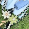 Stylish Braided Hanging Rope for Phone Handwoven Woven Chain 120CM Long Lanyard