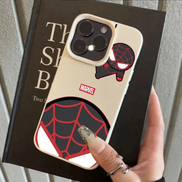 sg-11134201-7rdvj-mdb63l3p8w742d.webp Marvel Cool Textured Black Phone Case Silicone Soft Premium Shockproof Casing for iPhone 11 12 13 14 15 16 Pr