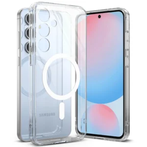 sg-11134207-7rdvq-m180tkhjezf216.webp Fusion Magnetic for Galaxy S24 FE Clear Scratch Resistant Protective Cover Case